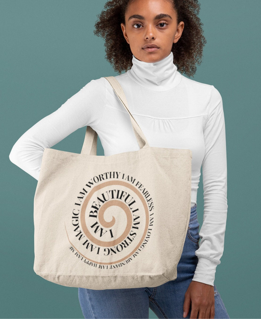 I am - Organic Shopping Bag