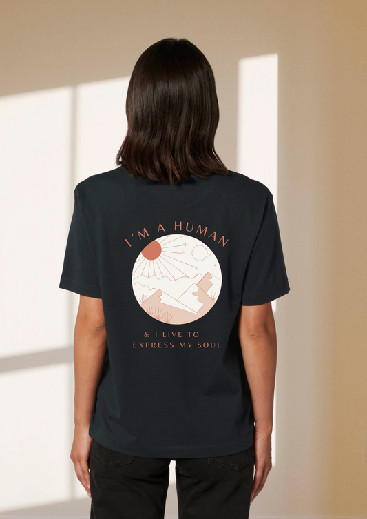 I am a Human - Organic Relaxed Unisex Shirt