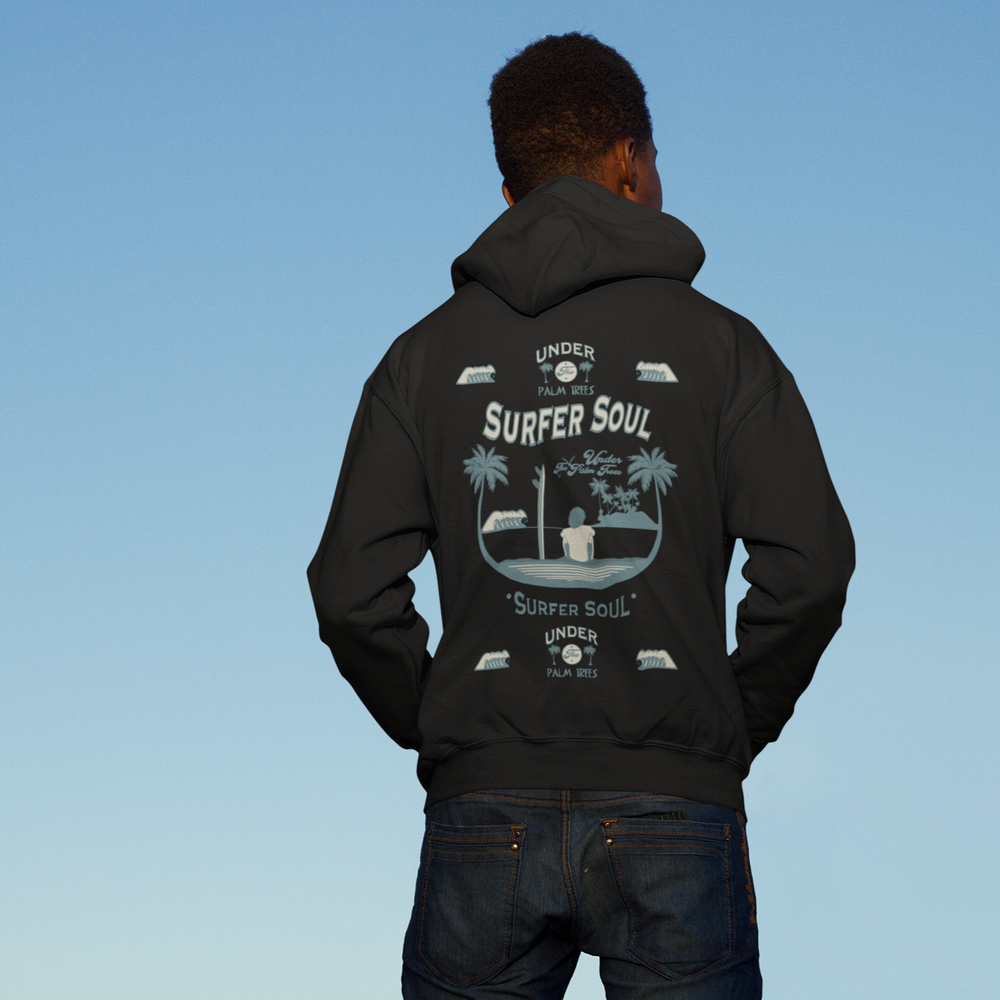 Surfer Soul Organic Unisex Hoodie