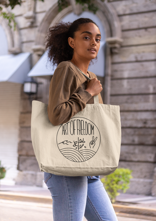 ART of Freedom  - Organic Shopping-Bag