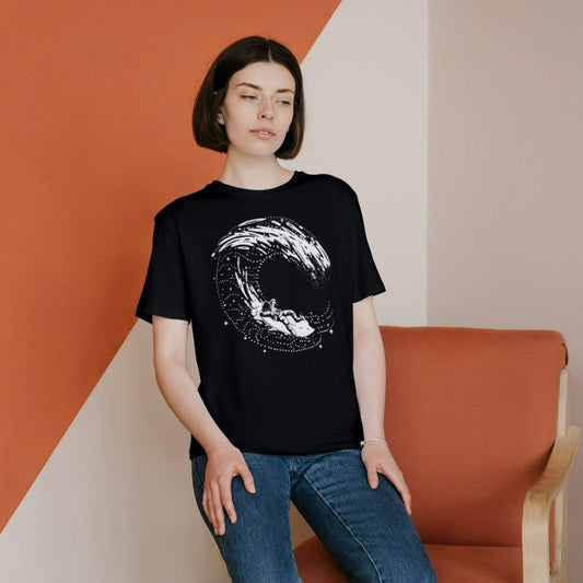 Chill in Space - Organic Relaxed Unisex T-Shirt