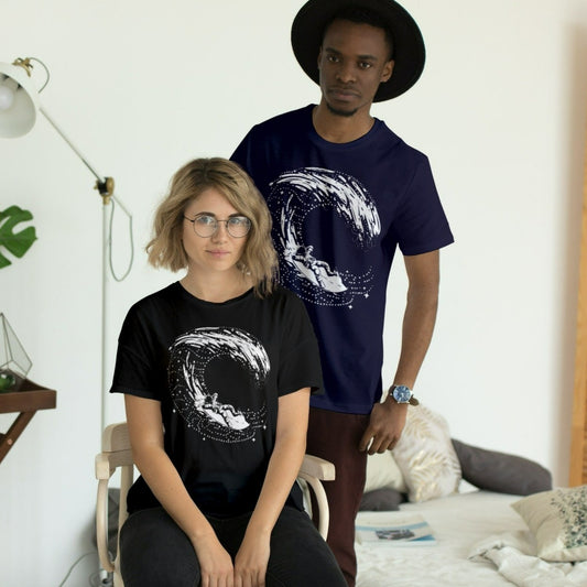 Chill in Space - Organic Relaxed Unisex T-Shirt