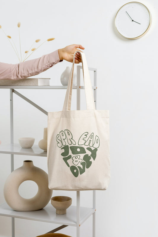 Spread Joy & Love - Organic Tote-Bag