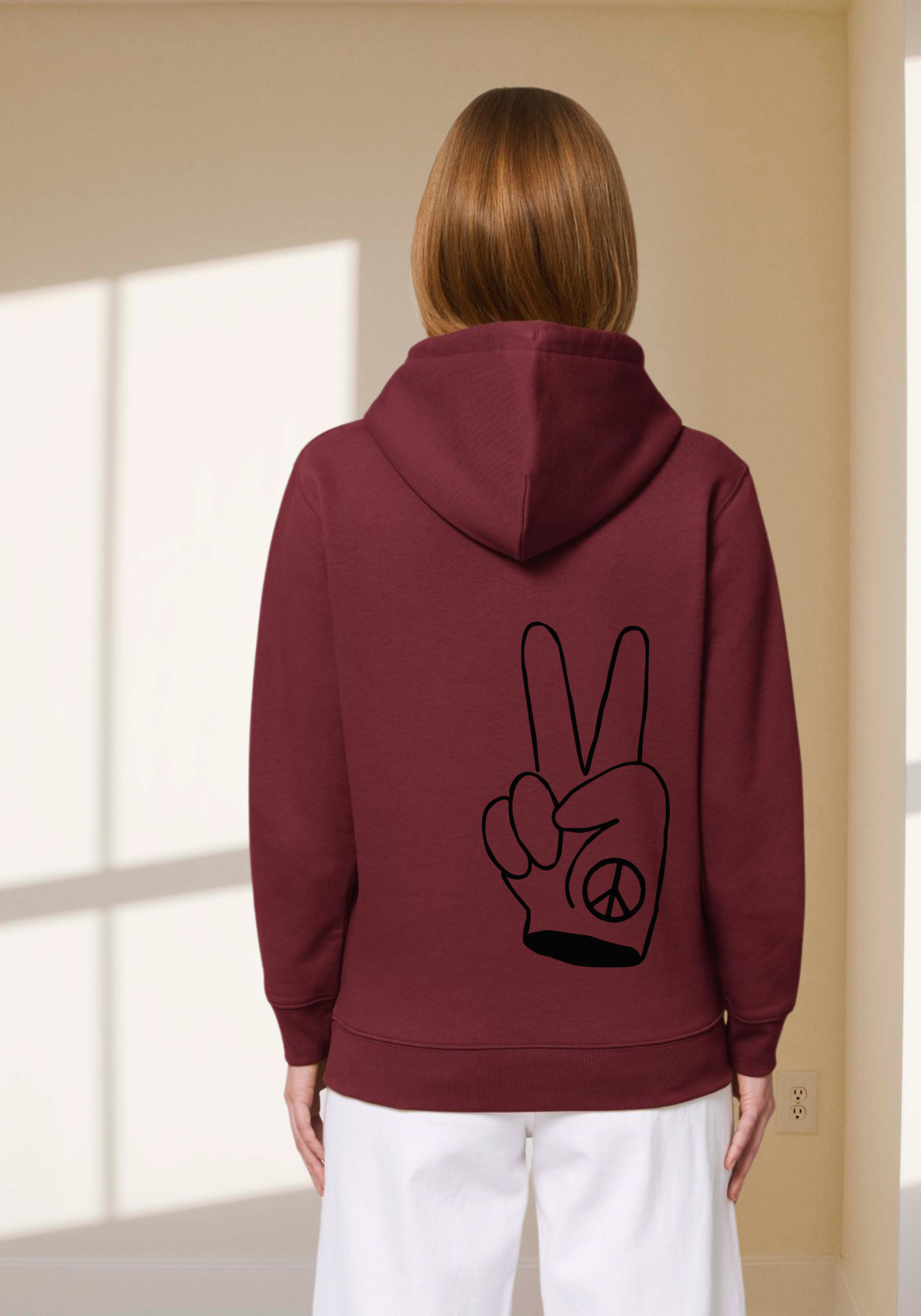 Peace - Organic Unisex Hoodie