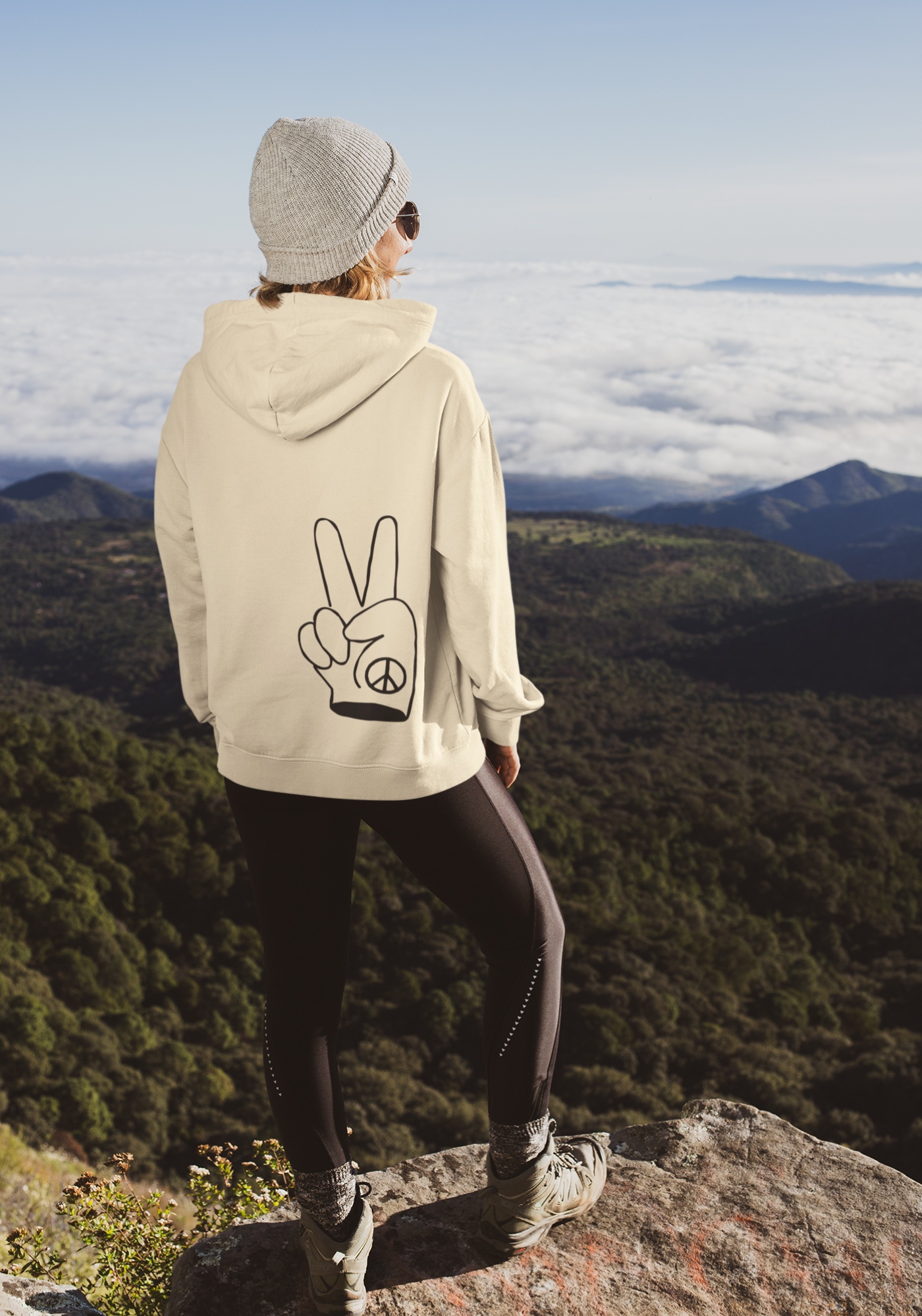 Peace - Organic Unisex Hoodie