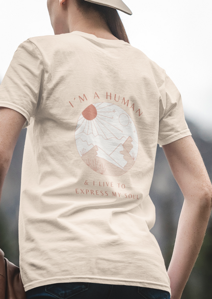 I am a Human - Organic Relaxed Unisex Shirt