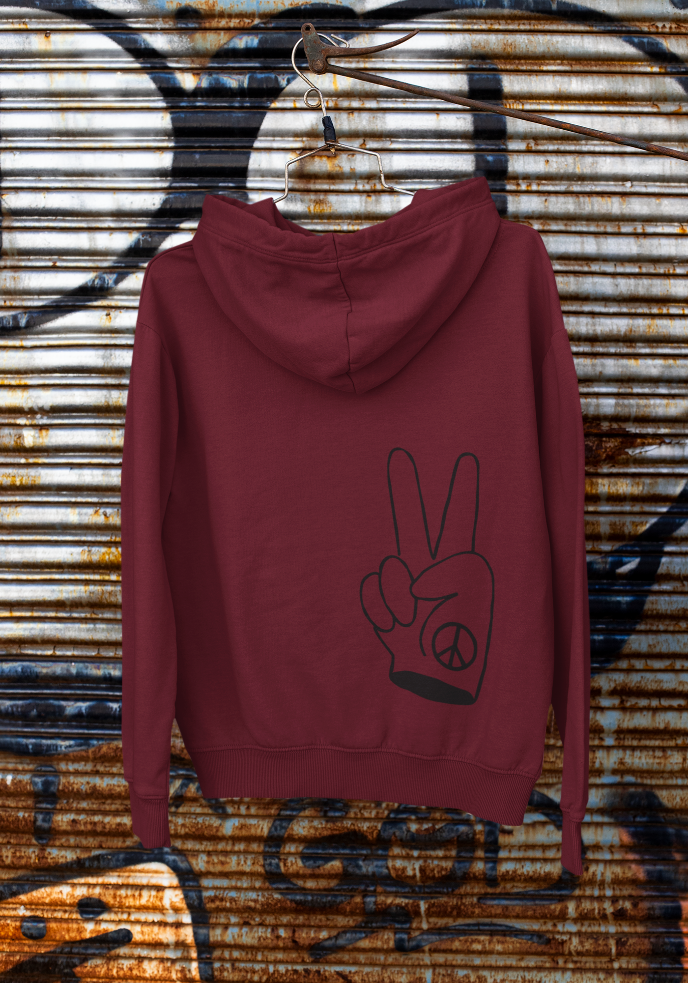 Peace - Organic Unisex Hoodie