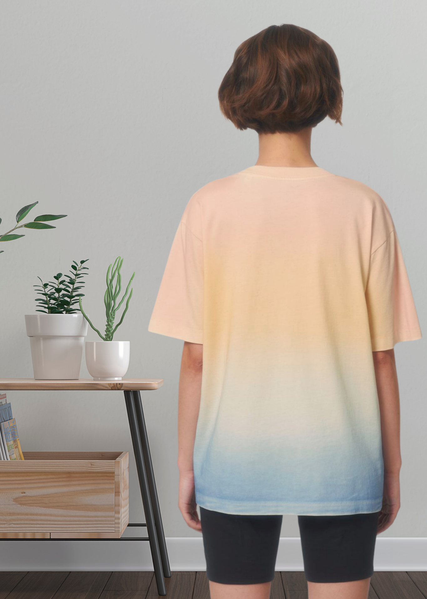 Hello.World. - Relaxed Shirt Ombre mit Stick