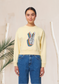 Peace & Love - Women Crop Sweatshirt