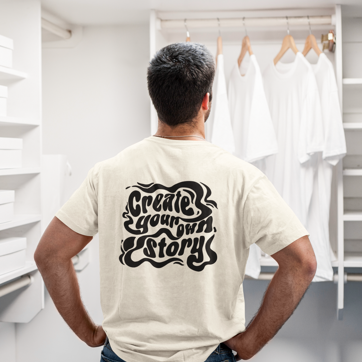 Create your own story - Organic Relaxed Shirt