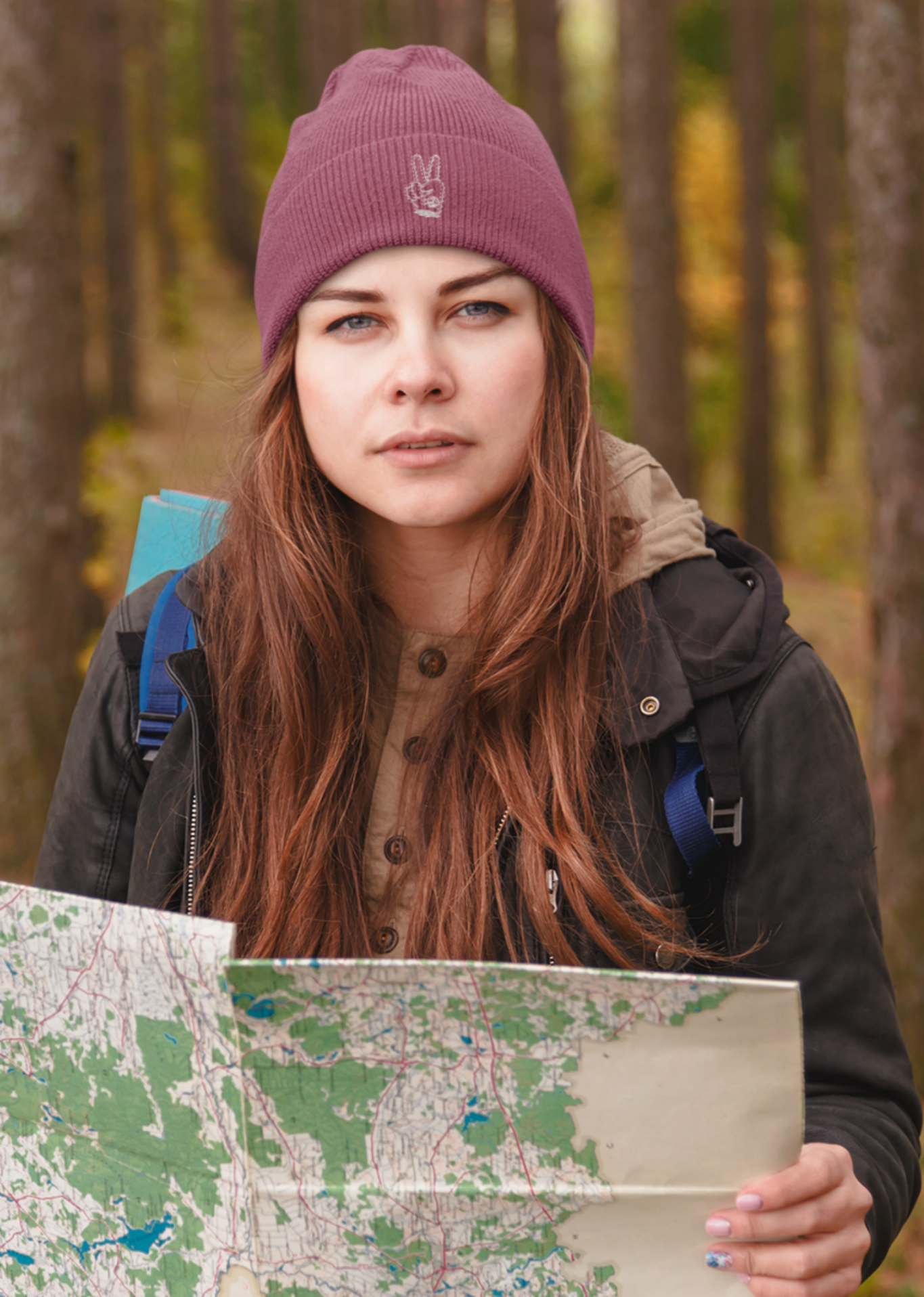 Peace Stick - The Organic Rib Beanie