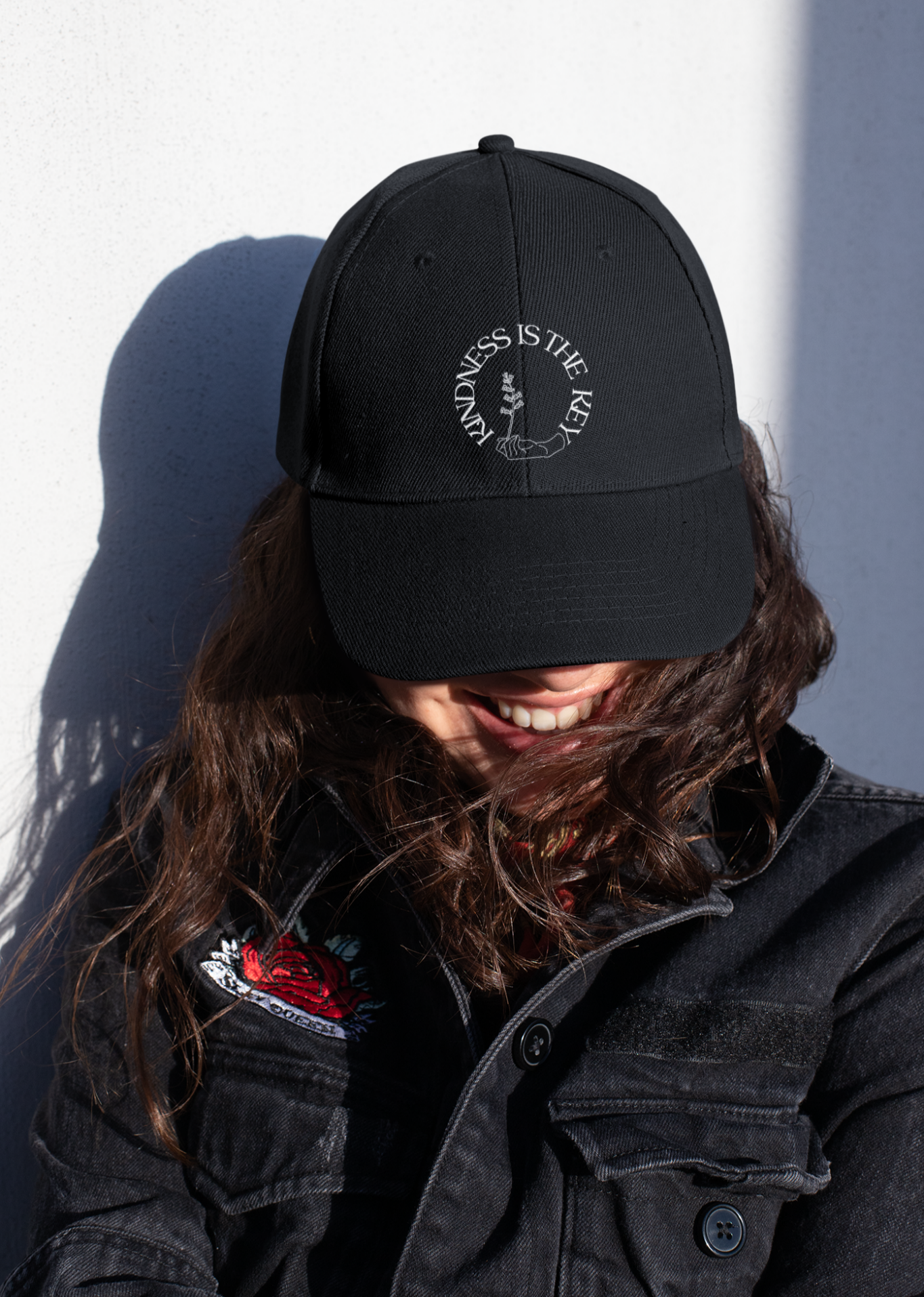 Kindness is the Key - Organic Baseball Cap