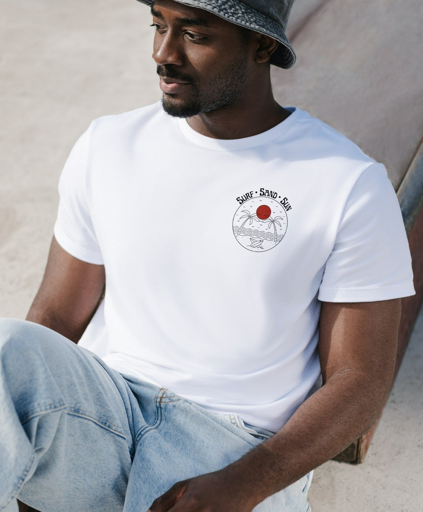 Surf Sand Sun  - Organic Relaxed Shirt