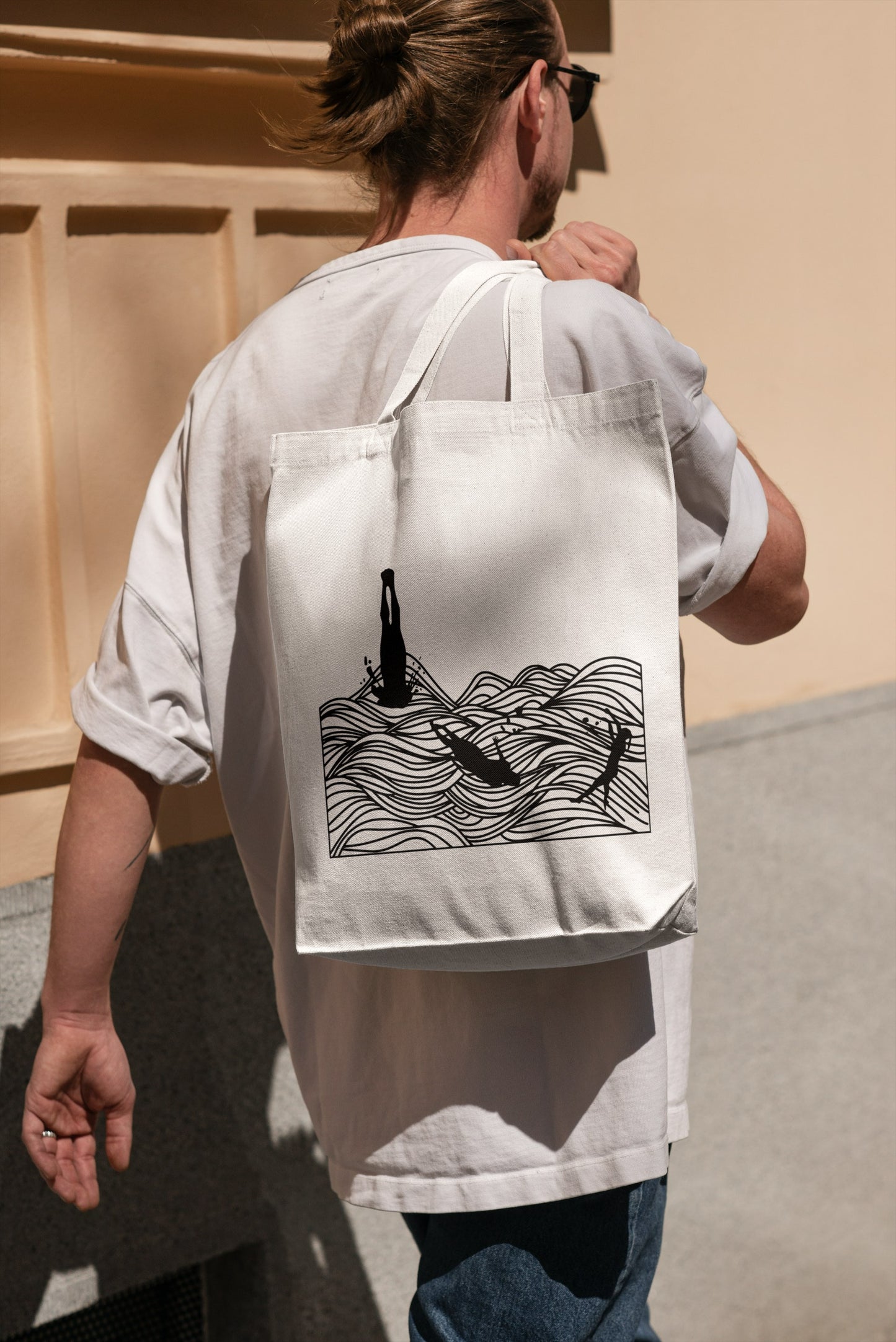 Dive Deep - Organic Tote Bag