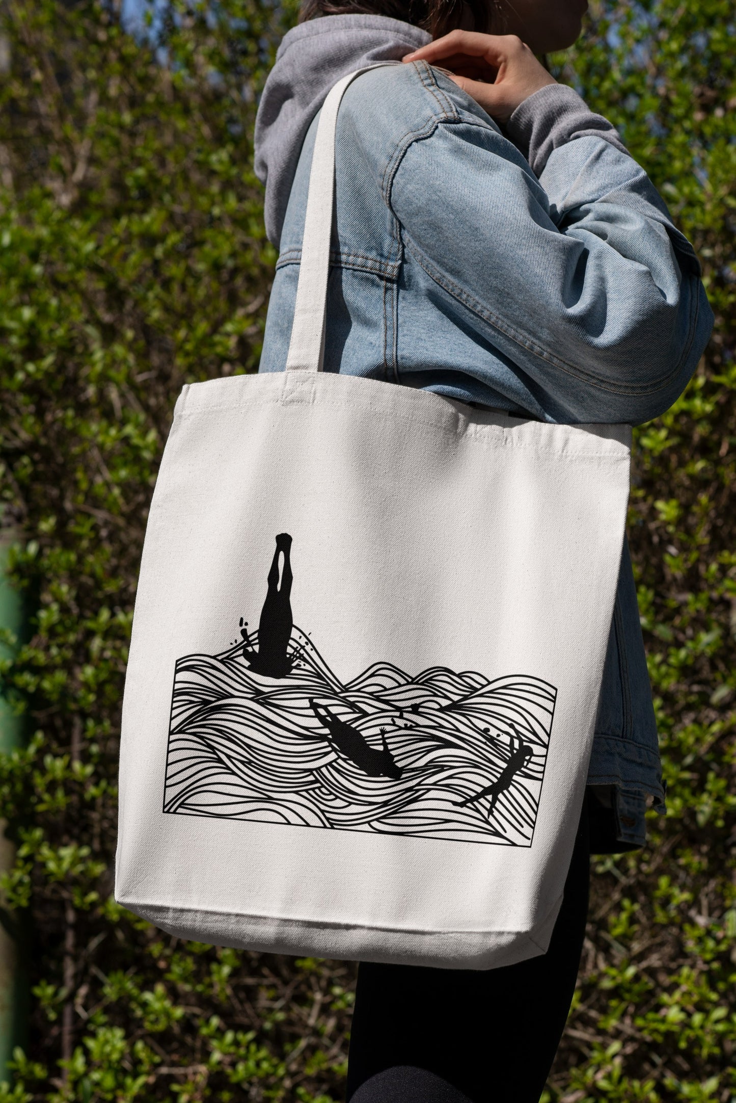 Dive Deep - Organic Tote Bag